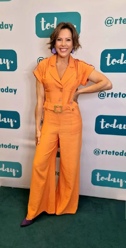 Miena Jumpsuit (Orange)