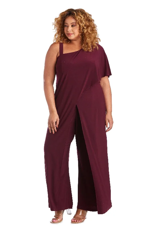 R&M Richards 3130W Formal Plus Size Jumpsuit