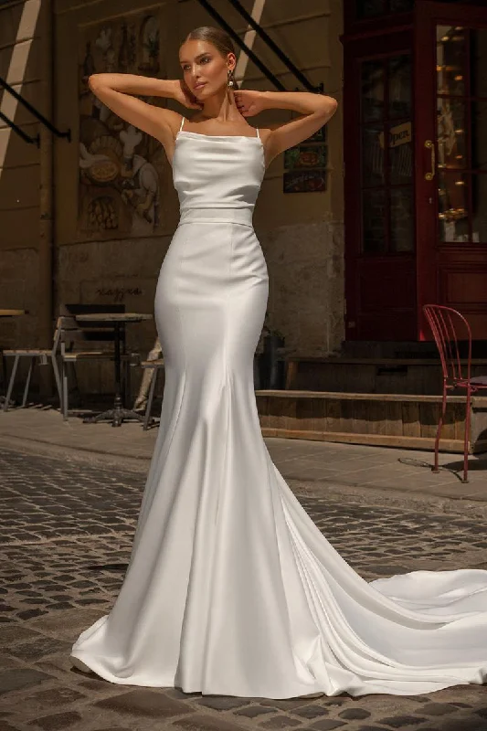 Athens Love Satin Bridal Gown