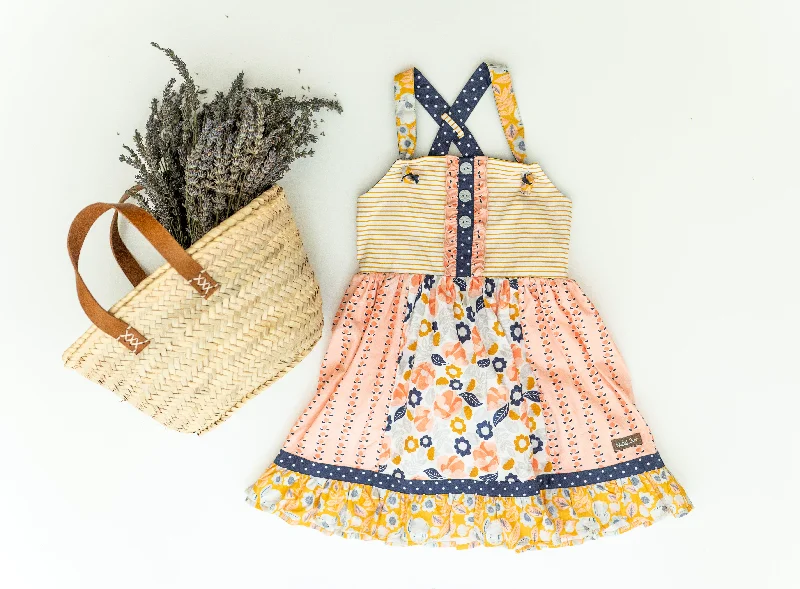 Starry Bloom Knot Dress