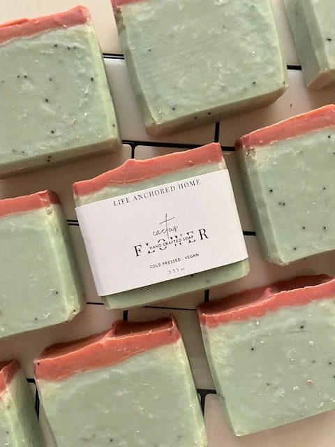 Cactus Flower Cold Process Soap