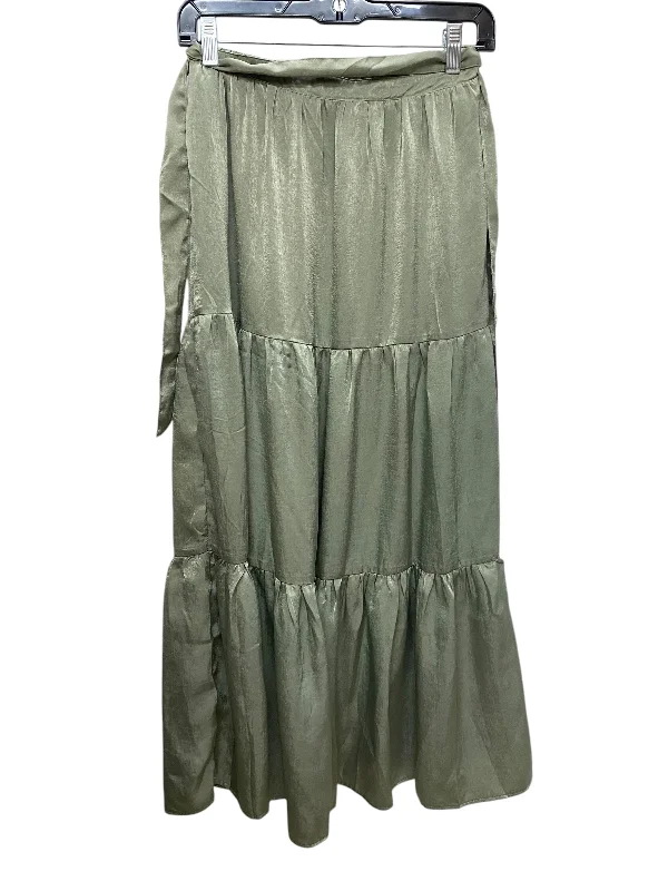 Skirt Maxi By Hyfve In Green, Size: S