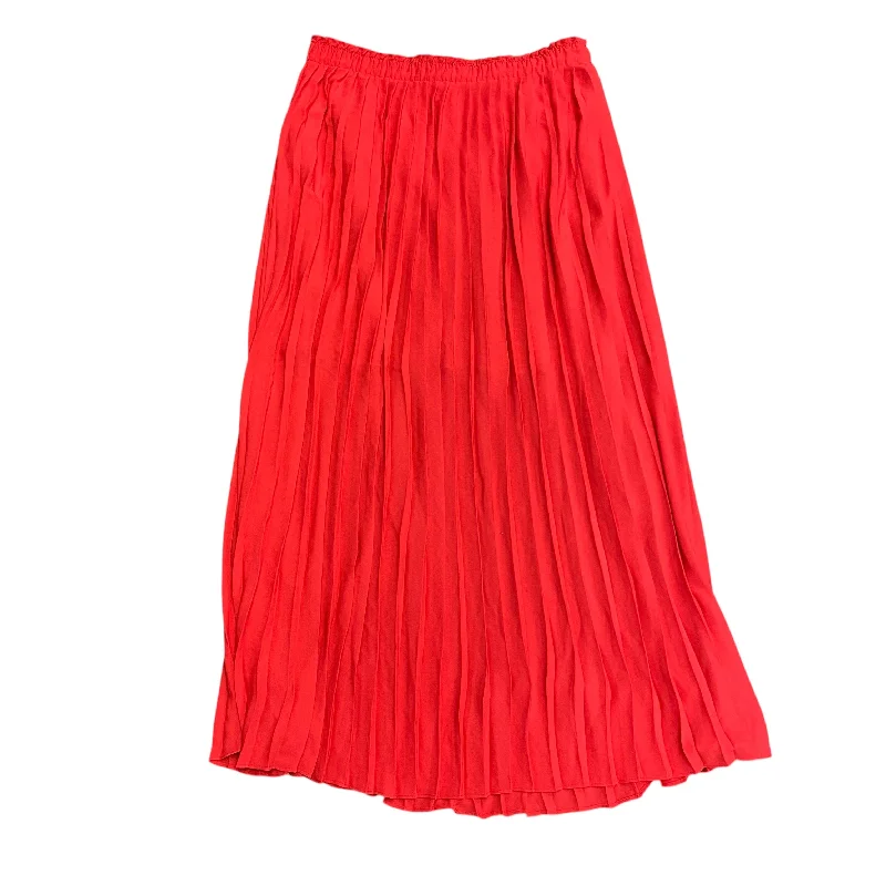 Skirt Maxi By J. Crew In Red, Size: 6