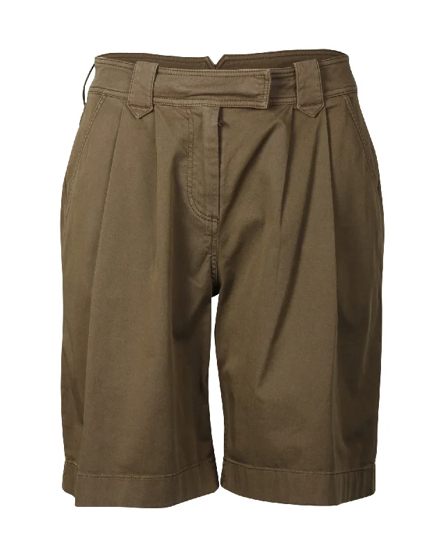 Burberry Brit Casual Shorts in Brown Organic Cotton