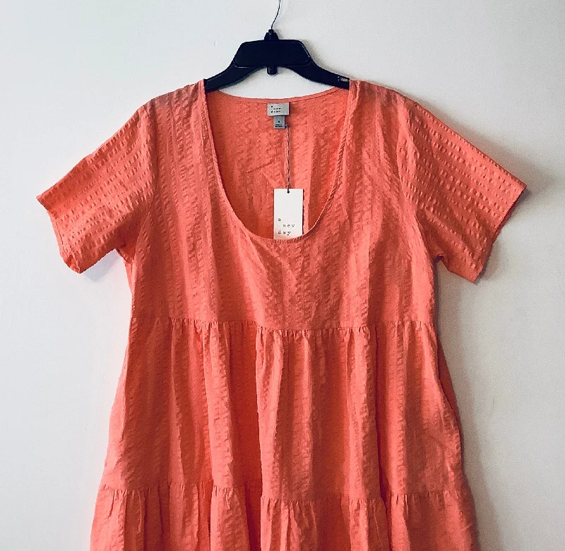 Dress Casual Short By A New Day In Pink, Size: M