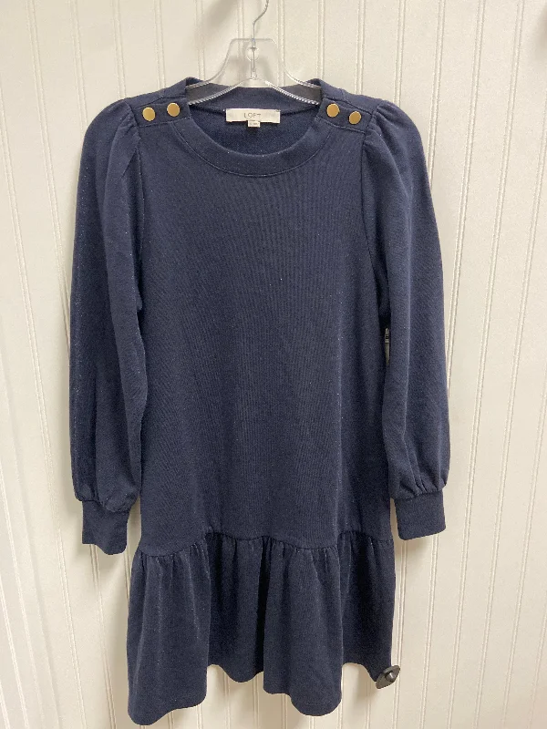 Dress Casual Short By Loft In Navy, Size: S