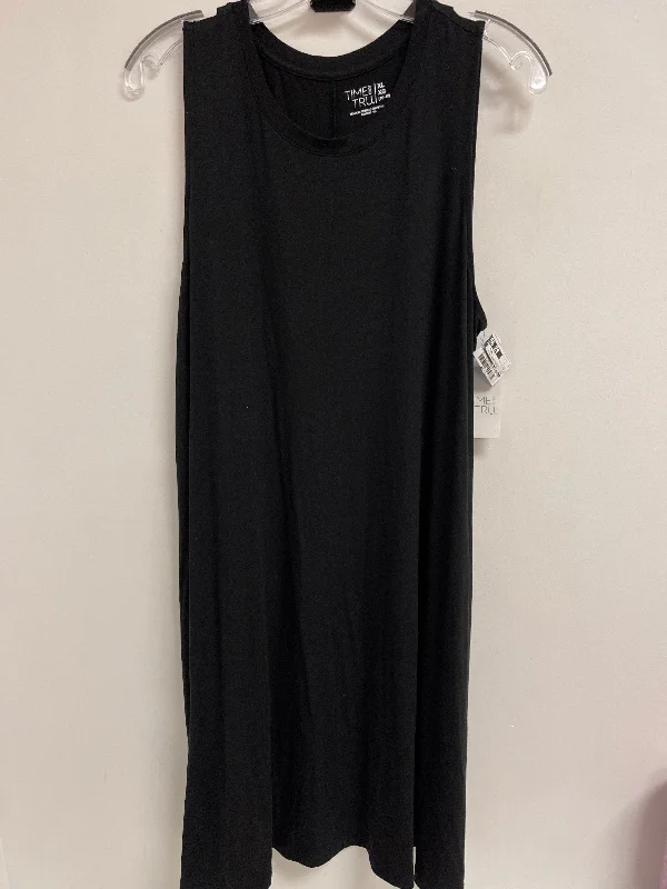 Dress Casual Short By Time And Tru In Black, Size: Xl