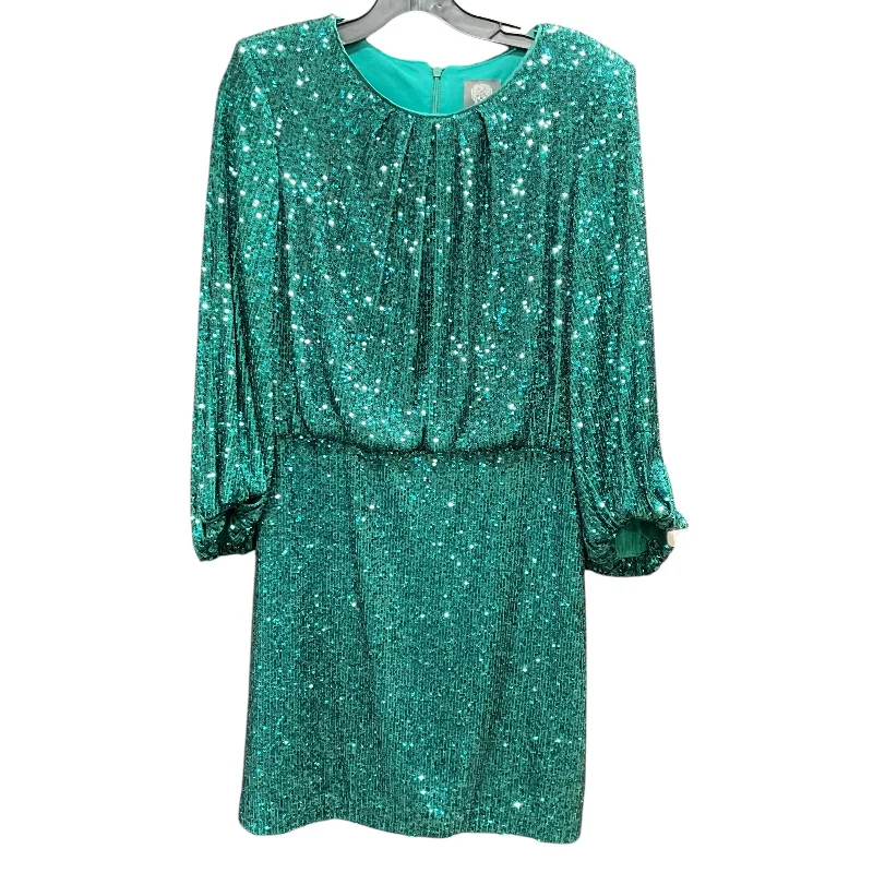 Dress Casual Short By Vince Camuto In Green, Size: L