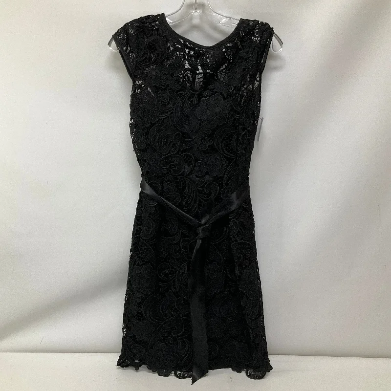 Dress Party Short By Adrianna Papell In Black, Size: 6