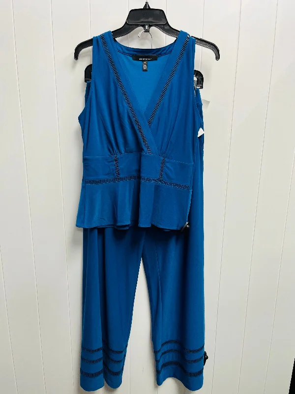 Pants Set 2pc By White House Black Market In Blue, Size: M