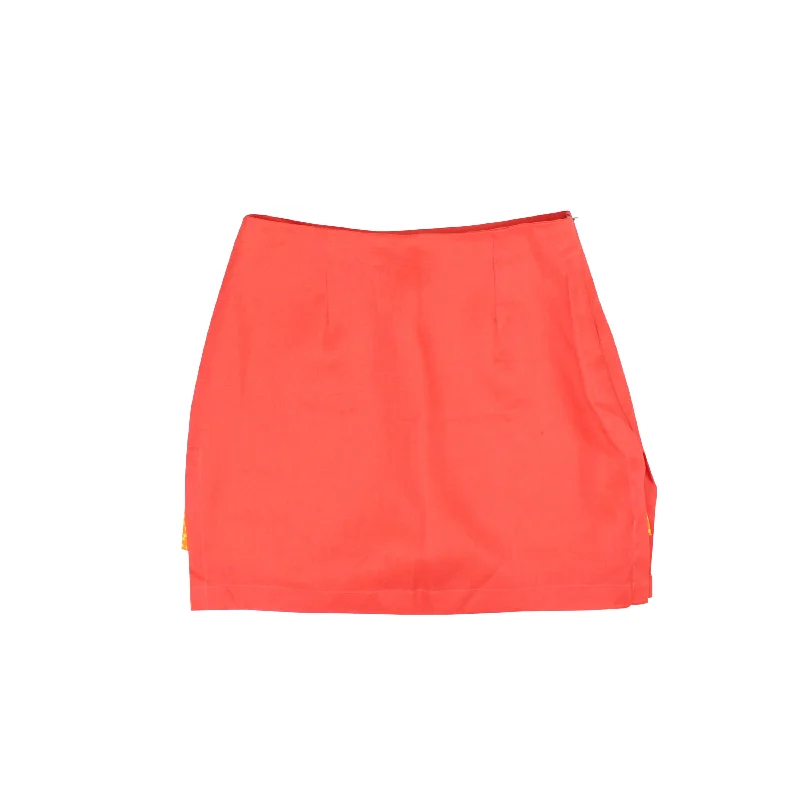 World Wide Ltd Neon Corals Skort - Red/Orange